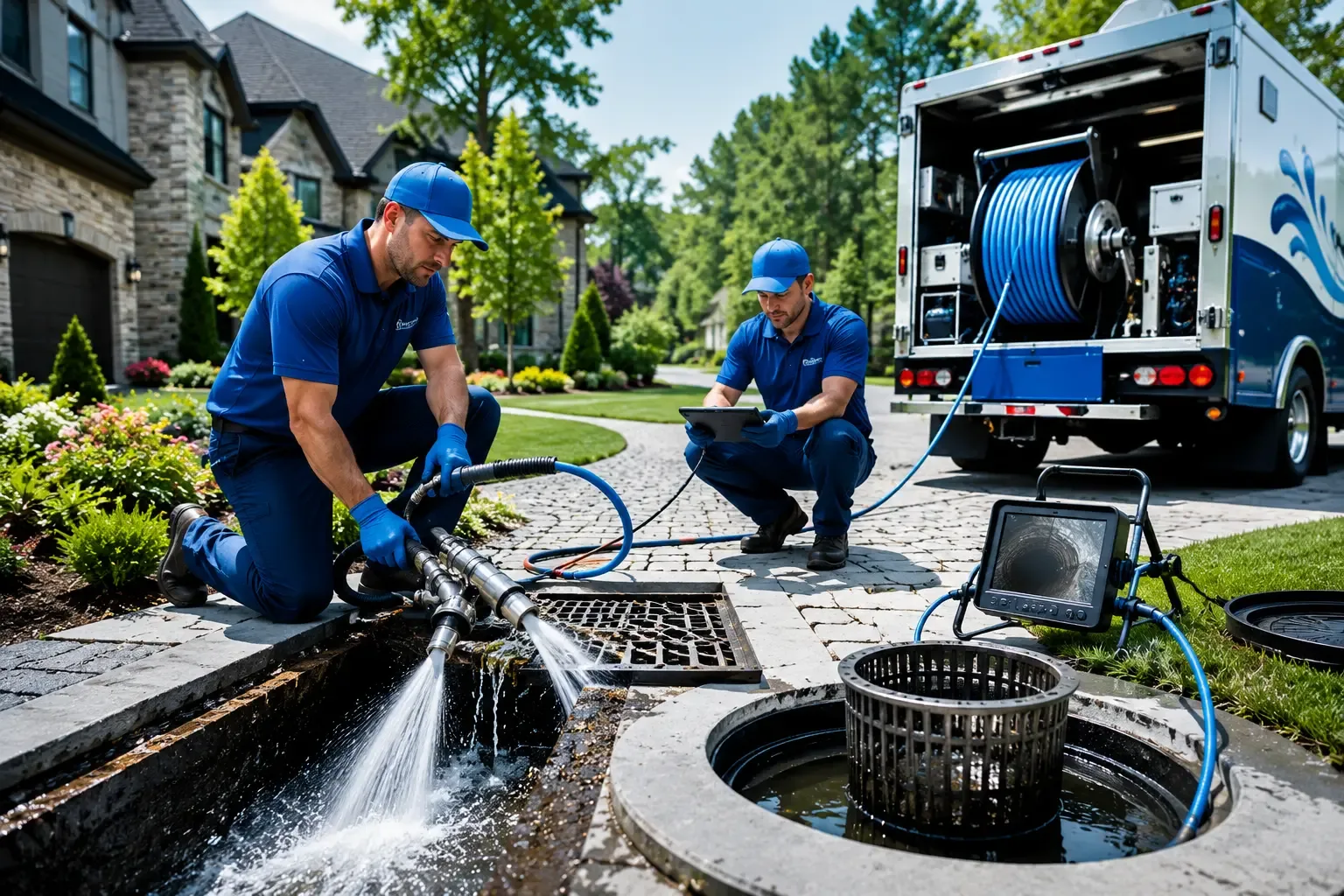 Local outdoor drain cleaning professionals in Blanchard, MI